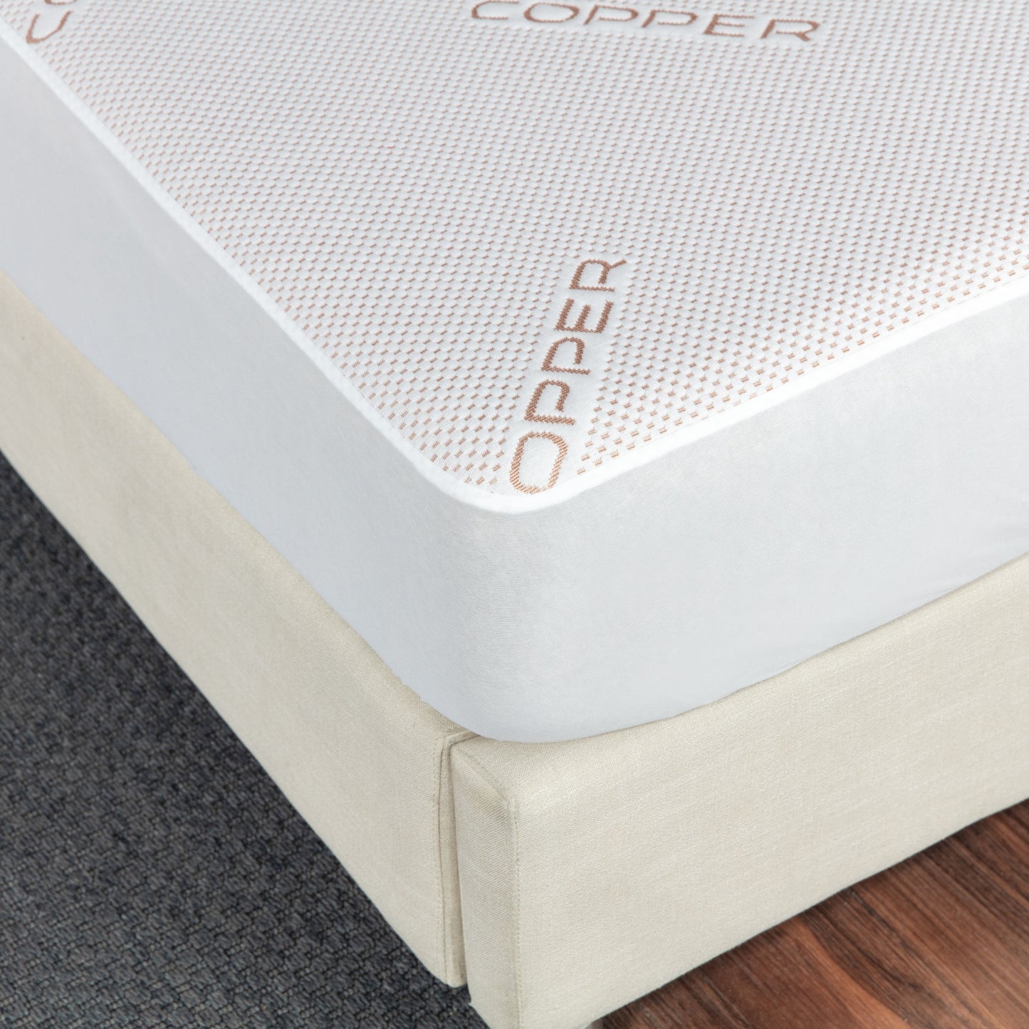 Copper Infused Waterproof Mattress Protector
