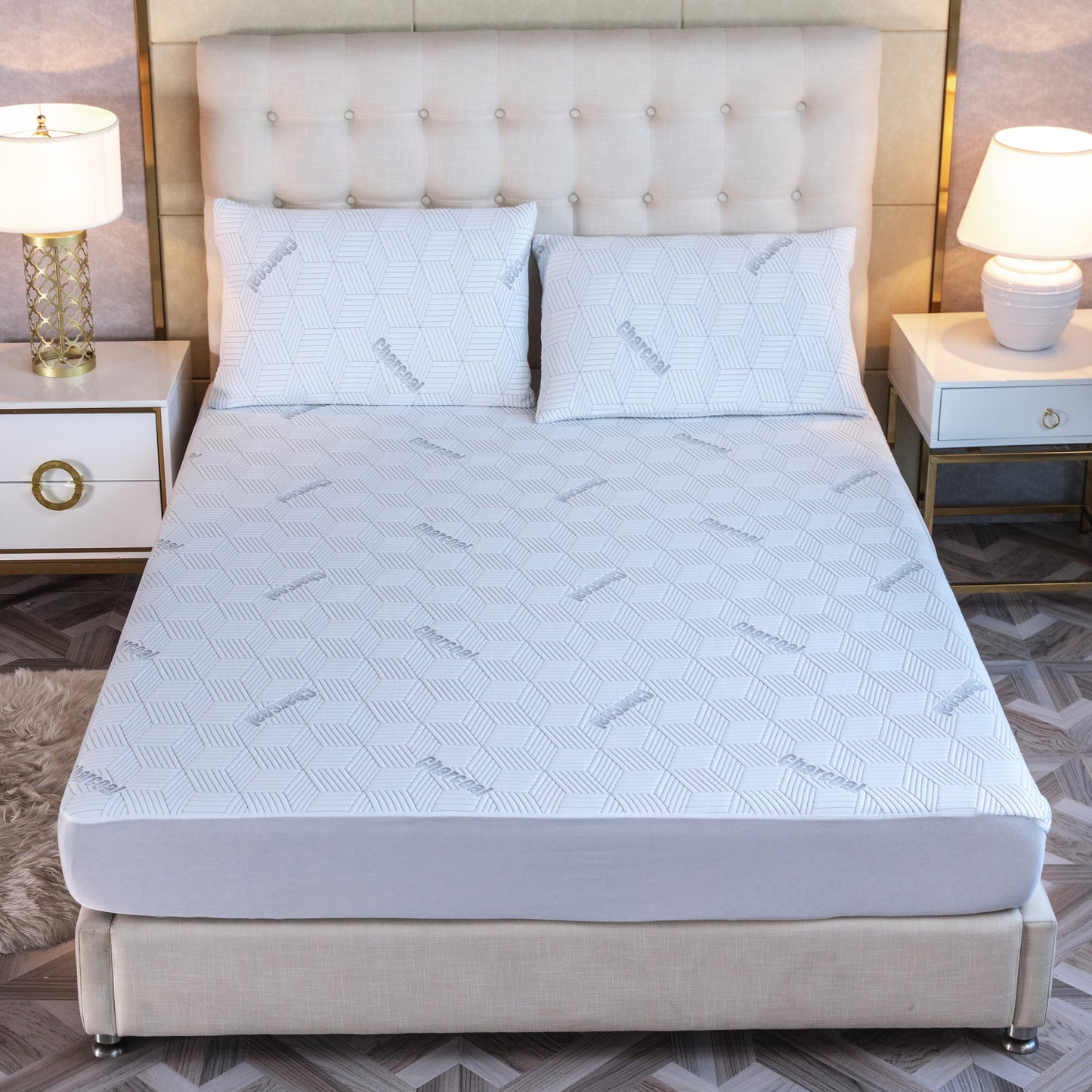 Charcoal Waterproof Mattress Protector