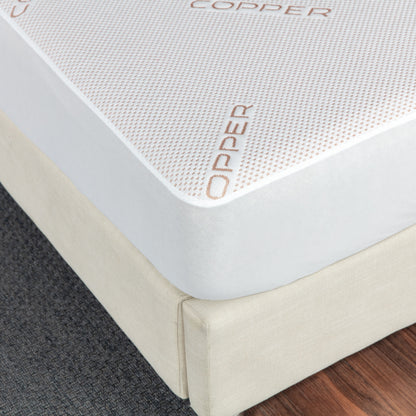 Copper Infused Waterproof Mattress Protector