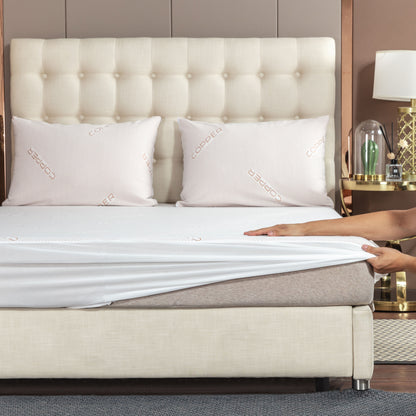 Copper Infused Waterproof Mattress Protector
